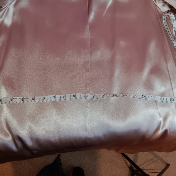 Avec TU Elegant White Faux Fur Coat - Picture 10 of 12